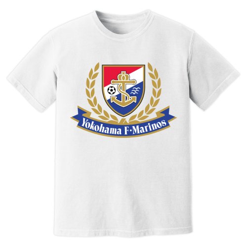 Yokohama F. Marinos Badge T-Shirt (White)