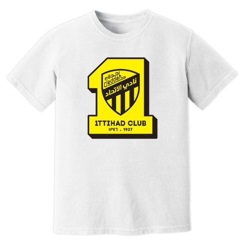 Al-Ittihad Badge T-Shirt (White)