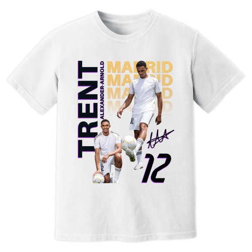 Trent Alexander-Arnold Real Madrid T-Shirt (White)
