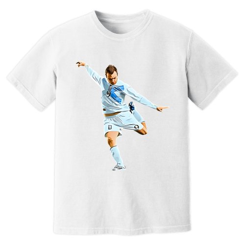 James McFadden Vs France Scotland Retro T-Shirt (White)