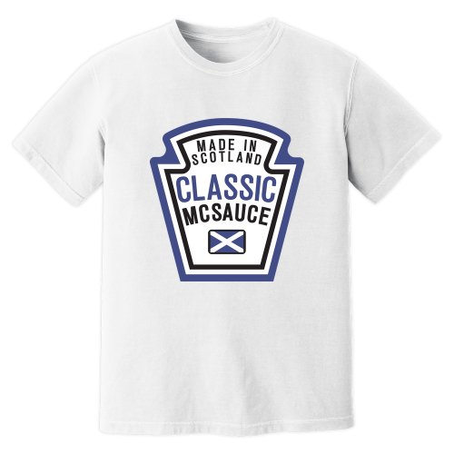 Scott McTominay McSauce Scotland T-Shirt (White)