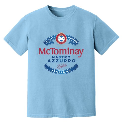 Scott McTominay Napoli Beer T-Shirt (Sky)