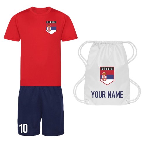 Personalised Serbia Training Kit Package