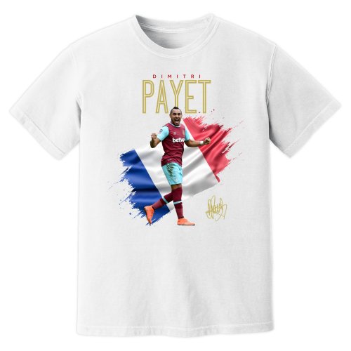 Dimitri Payet West Ham Celebration T-Shirt (White)