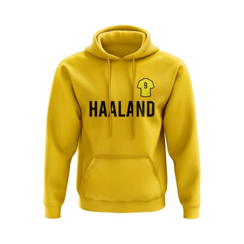Erling Haaland Dortmund Number Hoody (Yellow)