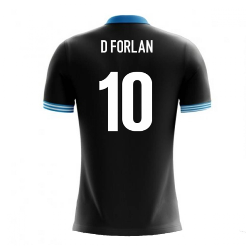 2024-2025 Uruguay Airo Concept Away Shirt (D Forlan 10) - Kids