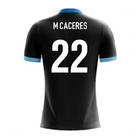 2024-2025 Uruguay Airo Concept Away Shirt (M Caceres 22) - Kids