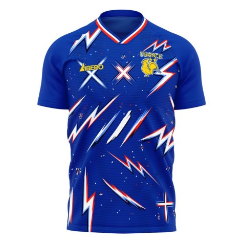 2024-2025 France Home Pre-Match Concept Shirt Adult Short Sleeve