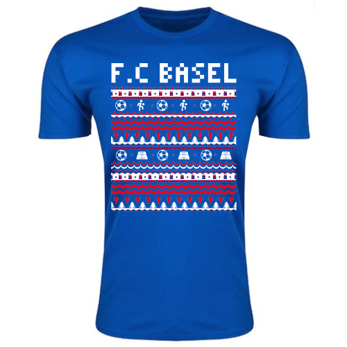 Basel Christmas T-Shirt (Blue)