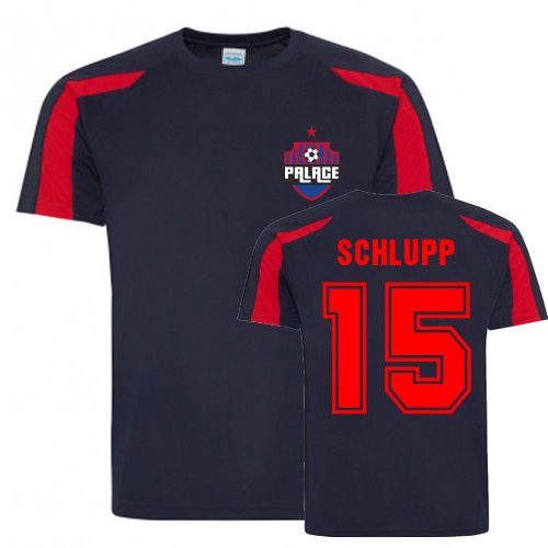 Jeffrey Schlupp Crystal Palace Sports Training Jersey (Navy-Red)