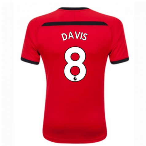 2018-2019 Southampton Home Football Shirt (Davis 8) - Kids