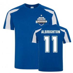 Marc Albrighton Leicester City Sports Training Jersey (Blue)