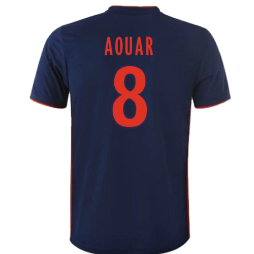 2018-19 Olympique Lyon Away Shirt (Aouar 8) - Kids