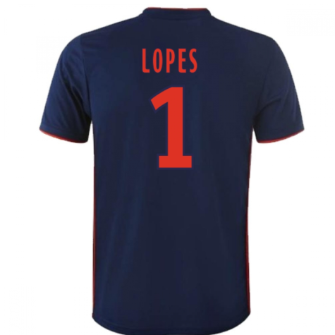 2018-19 Olympique Lyon Away Shirt (Lopes 1) - Kids