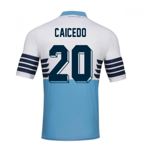 2018-19 Lazio Home Football Shirt (Caicedo 20) - Kids