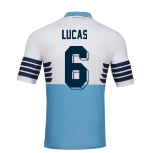 2018-19 Lazio Home Football Shirt (Lucas 6) - Kids