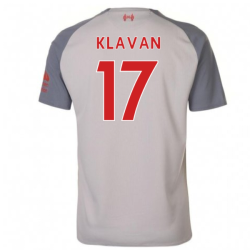 2018-2019 Liverpool Third Football Shirt (Klavan 17) - Kids