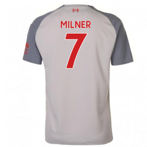 2018-2019 Liverpool Third Football Shirt (Milner 7) - Kids