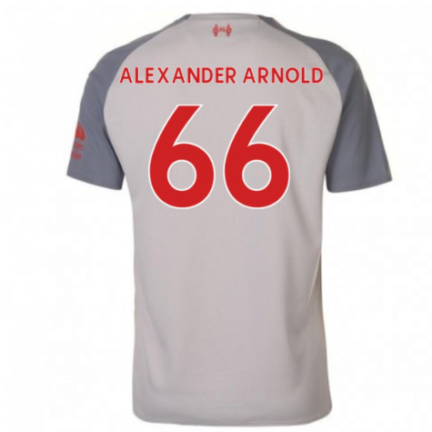 2018-2019 Liverpool Third Football Shirt (Alexander Arnold 66) - Kids