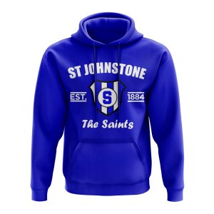 St Johnstone Established Hoody (Royal)