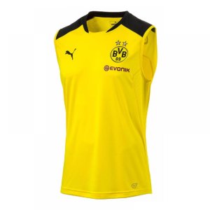 2017-2018 Borussia Dortmund Puma Sleeveless Shirt (Yellow) - Kids 2017-2018 Borussia Dortmund Puma Sleeveless Shirt (Yellow) - Kids