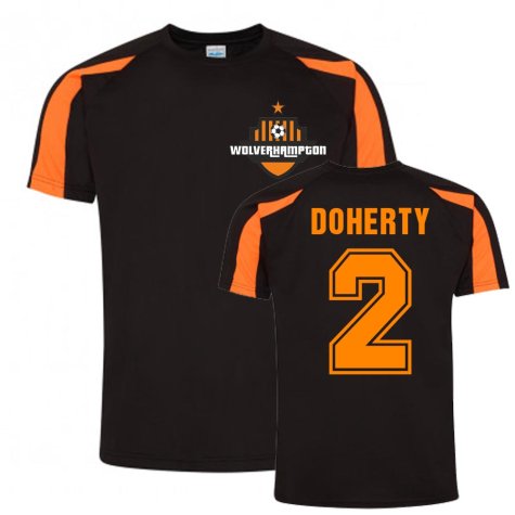 Matt Doherty Wolves Sports Training Jersey (Black)