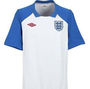 2010-11 England WC Training Jersey (White)