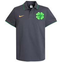 2010-11 Celtic Nike Travel Polo Shirt (Black)