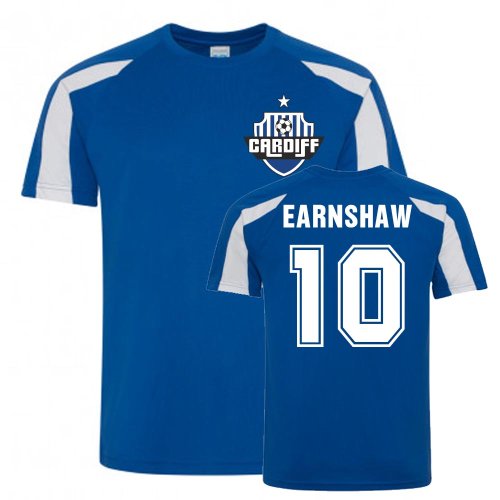 Robbie Earnshaw Cardiff City Sports Training Jersey (Blue)