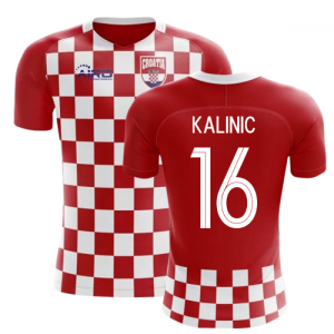 2024-2025 Croatia Flag Concept Football Shirt (Kalinic 16) - Kids