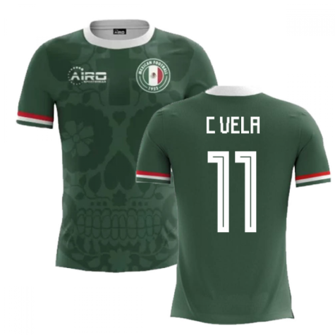 2024-2025 Mexico Home Concept Football Shirt (C Vela 11) - Kids