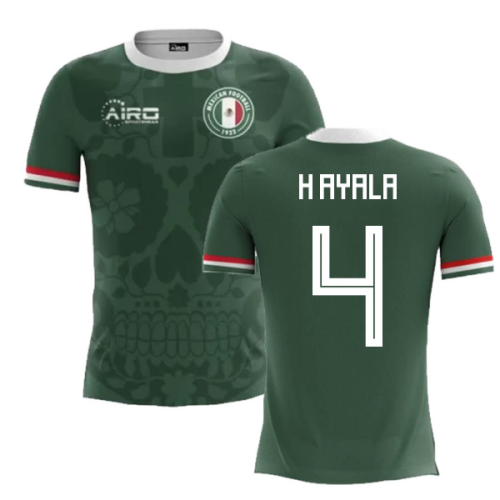 2024-2025 Mexico Home Concept Football Shirt (H.Ayala 4) - Kids