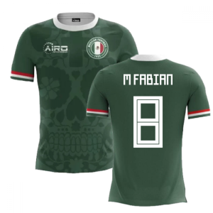 2025-2026 Mexico Home Concept Football Shirt (M.Fabian 8) - Kids 2025-2026 Mexico Home Concept Football Shirt (M.Fabian 8) - Kids