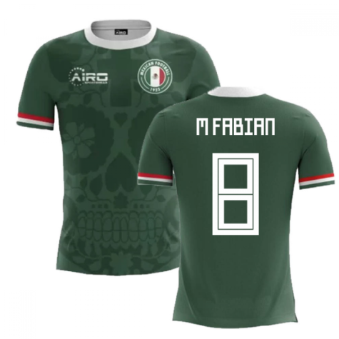 2025-2026 Mexico Home Concept Football Shirt (M.Fabian 8) - Kids