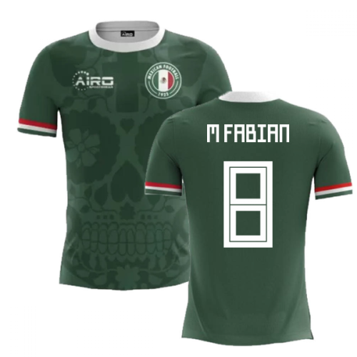 2024-2025 Mexico Home Concept Football Shirt (M.Fabian 8) - Kids