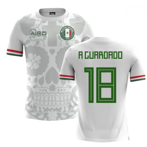 2024-2025 Mexico Away Concept Football Shirt (A Guardado 18) - Kids