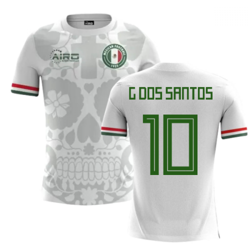 2024-2025 Mexico Away Concept Football Shirt (G.Dos Santos 10) - Kids