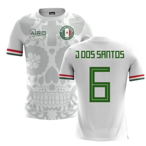 2024-2025 Mexico Away Concept Football Shirt (J.Dos Santos 6) - Kids