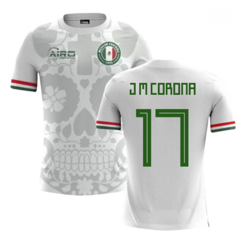 2024-2025 Mexico Away Concept Football Shirt (J M Corona 17) - Kids