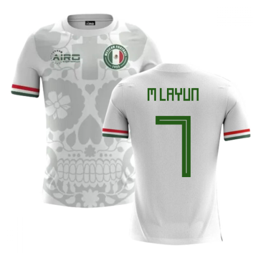 2024-2025 Mexico Away Concept Football Shirt (M.Layun 7) - Kids