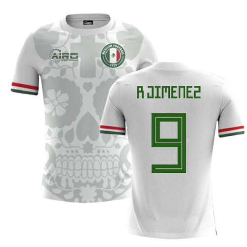 2024-2025 Mexico Away Concept Football Shirt (R.Jimenez 9) - Kids