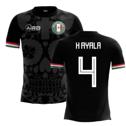 2024-2025 Mexico Third Concept Football Shirt (H.Ayala 4) - Kids