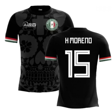 2024-2025 Mexico Third Concept Football Shirt (H Moreno 15) - Kids