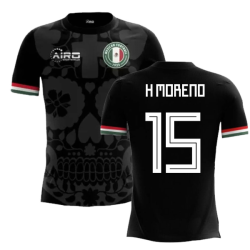 2024-2025 Mexico Third Concept Football Shirt (H.Moreno 15) - Kids