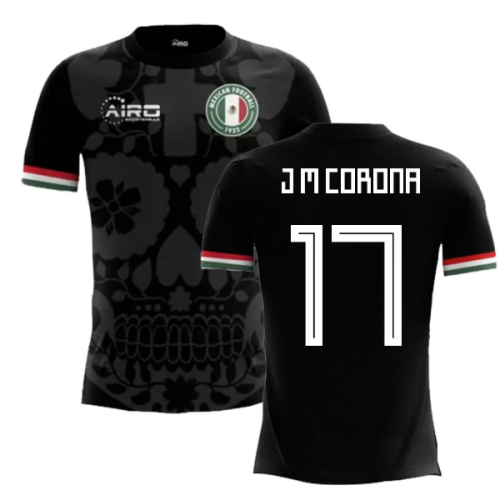 2024-2025 Mexico Third Concept Football Shirt (J.M.Corona 17) - Kids