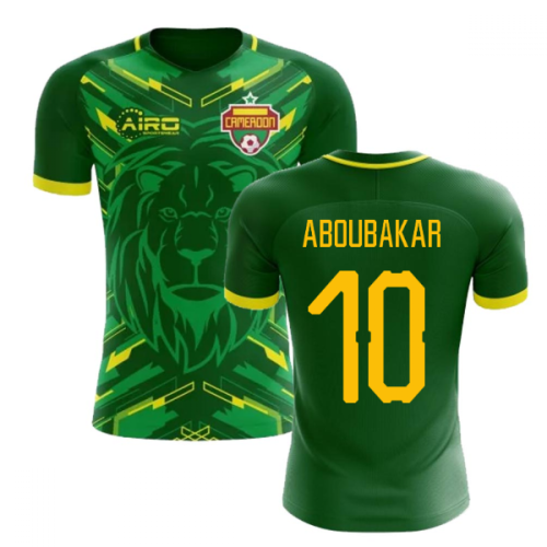 2024-2025 Cameroon Home Concept Football Shirt (Aboubakar 10) - Kids