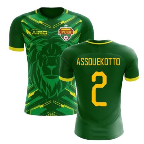 2024-2025 Cameroon Home Concept Football Shirt (Assou Ekotto 2) - Kids