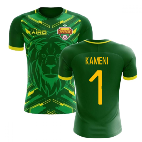 2024-2025 Cameroon Home Concept Football Shirt (Kameni 1) - Kids