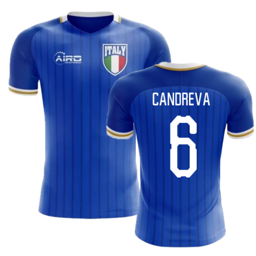 2024-2025 Italy Home Concept Football Shirt (Candreva 6) - Kids