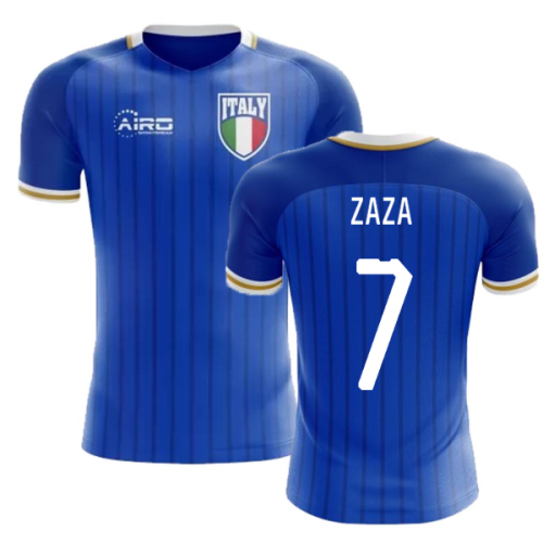 2024-2025 Italy Home Concept Football Shirt (Zaza 7) - Kids